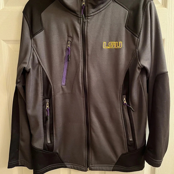 LSU~VINTAGE JACKET~S-M - Picture 10 of 13